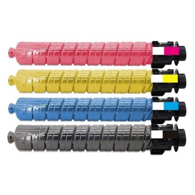 Toner MPC2503 MPC2003 Compatibile per Ricoh Aficio MP C2003SP MP C2503 Nero Pagine 15.000 Colore Pagine 9.500