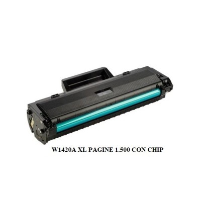 Toner W1420A XL Compatibile per HP Laserjet M110 M140 142A CON CHIP Pagine 1.500