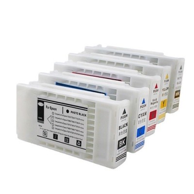 Cartuccia T6931PBK T6932C T6933M T6934Y T6935MBK Con Chip per Epson SC-T3000 T5000 T7000 ML 350