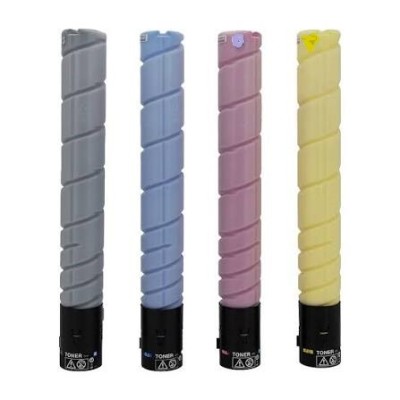 Toner TN 512 Rigenerato per Minolta Bizhub C454 C554 Nero Pagine 29.000 Colore Pagine 35.000