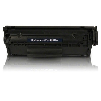 Toner Q2612A Rigenerato per HP Laserjet 1018 12A Nero Pagine 2.000