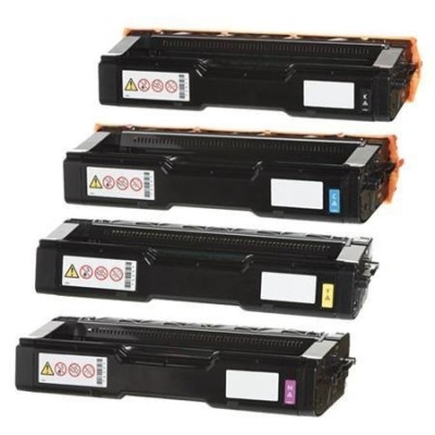 Toner SP C360 C Compatibile per Ricoh SP C360 C361 Lanier SP C360 Ciano 408185 Pagine 5.000