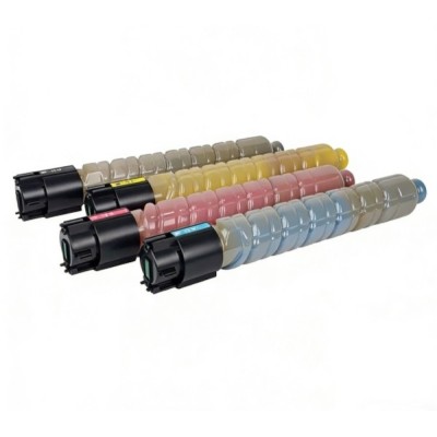 Toner MPC300 Y Rigenerato per Ricoh Aficio MP C300 MP C400 LD130 841302 842041 Giallo Pagine 10.000