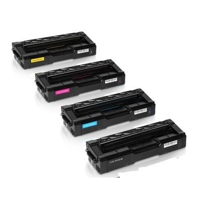 Toner SPC250 BK Rigenerato per Ricoh Aficio SP C250 407543 Nero Pagine 2.000