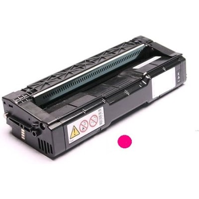 Toner SPC220 M Rigenerato per Ricoh Aficio SP C220 406099 407644 Magenta Pagine 2.000