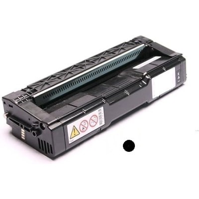 Toner SPC220 BK Rigenerato per Ricoh Aficio SP C220 406094 407642 Nero Pagine 2.000
