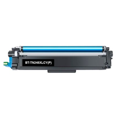Toner TN 248XL C Compatibile per Brother DCP-L3520 L-3560 MFC-L3740 HL-L3220 Ciano Pagine 2.300