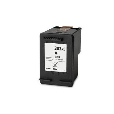 Cartuccia 303XL BK Compatibile per HP Envy Photo 6230 303XL T6N04 Nero 18ml Pagine 600