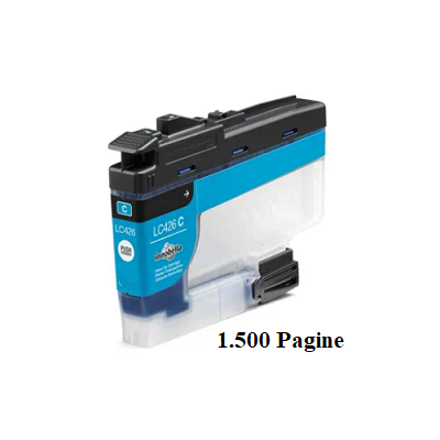 Cartuccia LC-426 C Compatibile per Brother MFC-J4340 J4335 J4540 Ciano Pagine 1.500