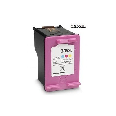 Cartuccia 305XL XXL Compatibile per HP Deskjet 2710 2720 2724 3YM63AE Colore 21ML