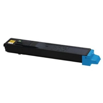 Toner TK-8115 C Con Vaschetta Compatibile per Kyocera Ecosys M8124 Ciano 1T02P3CNL0 Pagine 6.000