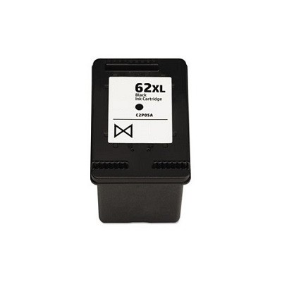 Cartuccia 62XL BK Compatibile per HP Envy 5640 C2P05AE Nero ML20