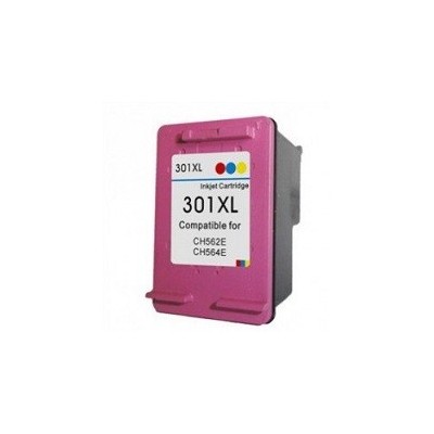 Cartuccia 301XL Colore Compatibile per HP DeskJet 1050 CH564EE Colore 21ML 3X7ML